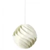 Lampa Wisząca Turbo 36 Cm Alabastrowa Biel Gubi