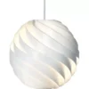Lampa Wisząca Turbo 62 Cm Biała Matowa Gubi