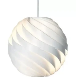 Lampa Wisząca Turbo 62 Cm Biała Matowa Gubi
