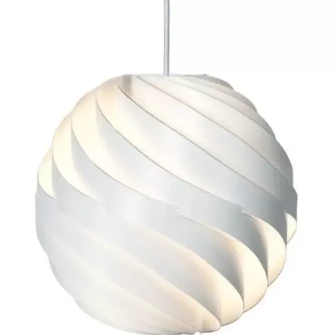 Lampa Wisząca Turbo 62 Cm Biała Matowa Gubi
