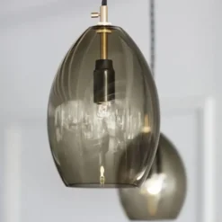 Lampa Wisząca Unika Duża Szara Northern