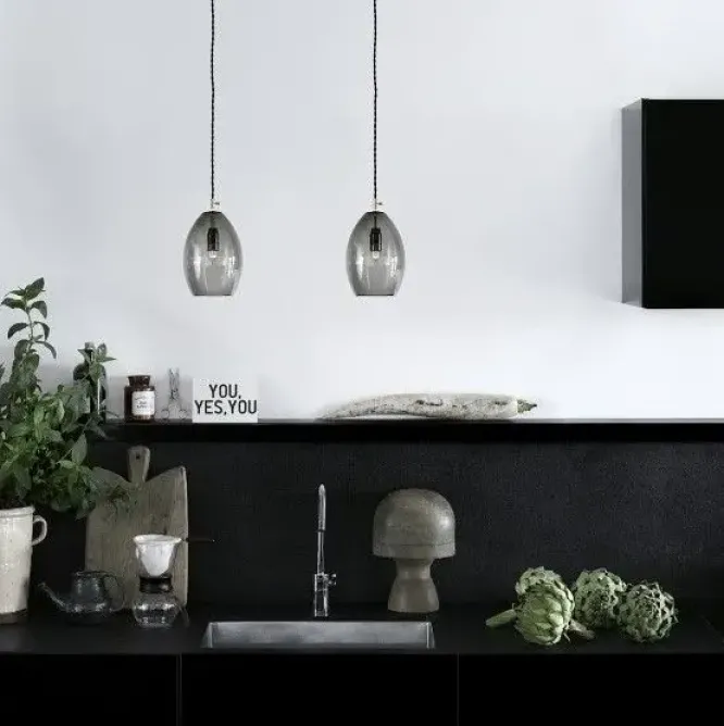 Lampa Wisząca Unika Mała Szara Northern