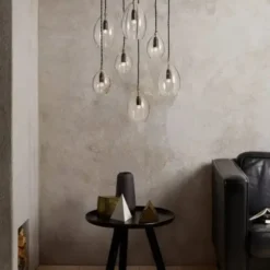 Lampa Wisząca Unika Mała Transparentna Northern
