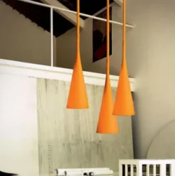 Lampa Wisząca Uto Pomarańczowa Foscarini