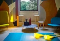 Lampa Wisząca Uto Żółta Foscarini