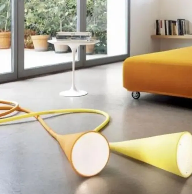 Lampa Wisząca Uto Żółta Foscarini