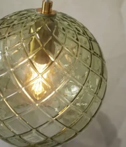 Lampa Wisząca Venice Okrągła Zielona Its About Romi