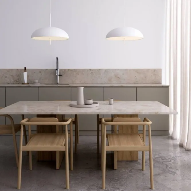 Lampa Wisząca Versale 50 Cm Biała