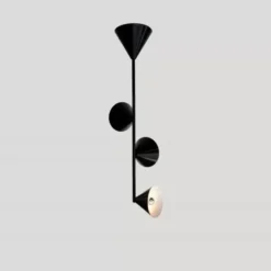 Lampa Wisząca Vertical One Czarna Atelier Areti