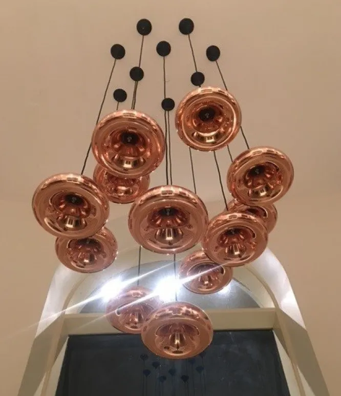 Lampa Wisząca Void Medium Miedziana Tom Dixon
