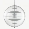 Lampa Wisząca Vp Globe Opalizowane Szkło 50 Cm Verpan