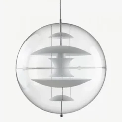 Lampa Wisząca Vp Globe Opalizowane Szkło 50 Cm Verpan