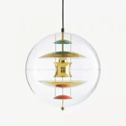 Lampa Wisząca Vp Globe Stal Mosiężna Verpan