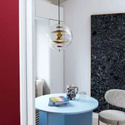 Lampa Wisząca Vp Globe Stal Mosiężna Verpan