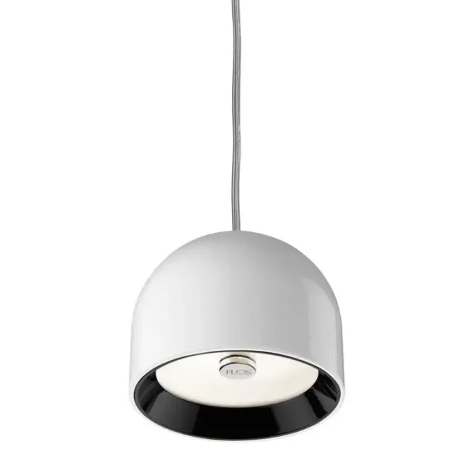 Lampa Wisząca Wan S Biała Flos