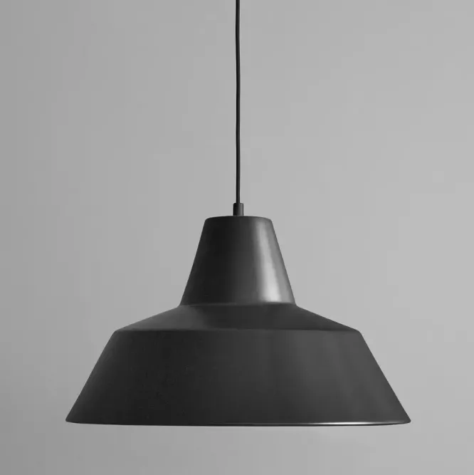 Lampa Wisząca Workshop W4 Czarna Made By Hand