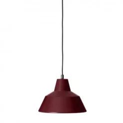 Lampa Wisząca Workshop W2 Czerwona Made By Hand