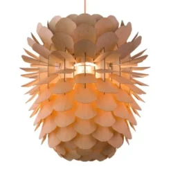 Lampa Wisząca Zappy Średnia Dąb Schneid
