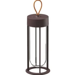 Lampa Zewnętrzna In Vitro Unplugged Brązowa Flos