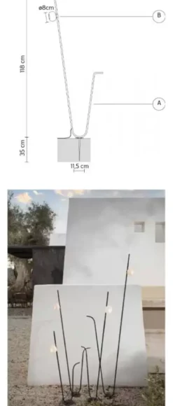 Lampa Zewnętrzna Pois 158 Cm Karman