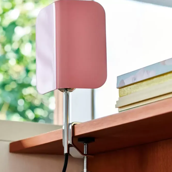 Lampa Z Uchwytem Apex Jasnoróżowa Hay