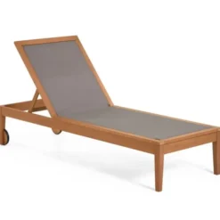 Leżak Ogrodowy Caterin Zielony Kave Home