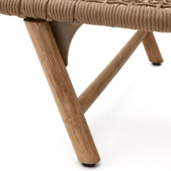 Leżak Ogrodowy Dandara Beżowy Kave Home