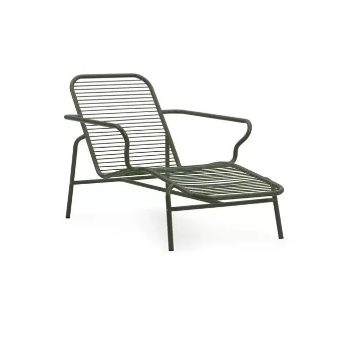 Leżak Ogrodowy Vig Ciemnozielony Normann Copenhagen