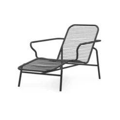 Leżak Ogrodowy Vig Czarny Normann Copenhagen
