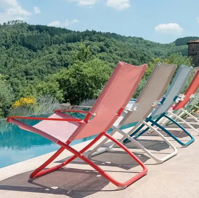Leżak Plażowy Snooze Pomaraańczowy Emu