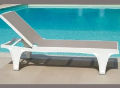 Leżak Tahiti Z Antracytową Ramą Scab Design