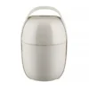 Lunch Box Food A Porter Dwukomorowy Szary Alessi