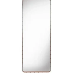 Lustro Ścienne Adnet 180 Cm Brązowe Gubi