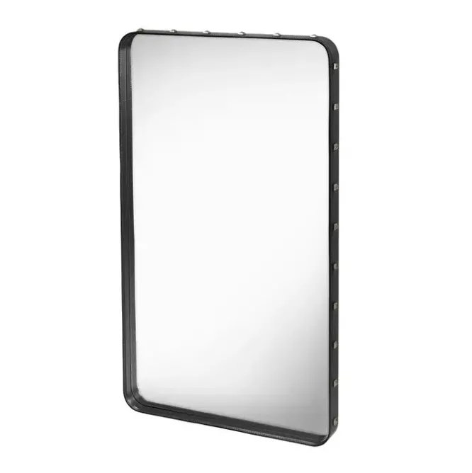 Lustro Ścienne Adnet 115 Cm Czarne Gubi