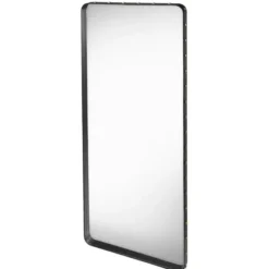 Lustro Ścienne Adnet 180 Cm Czarne Gubi