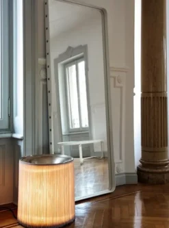 Lustro Ścienne Adnet 180 Cm Kremowe Gubi