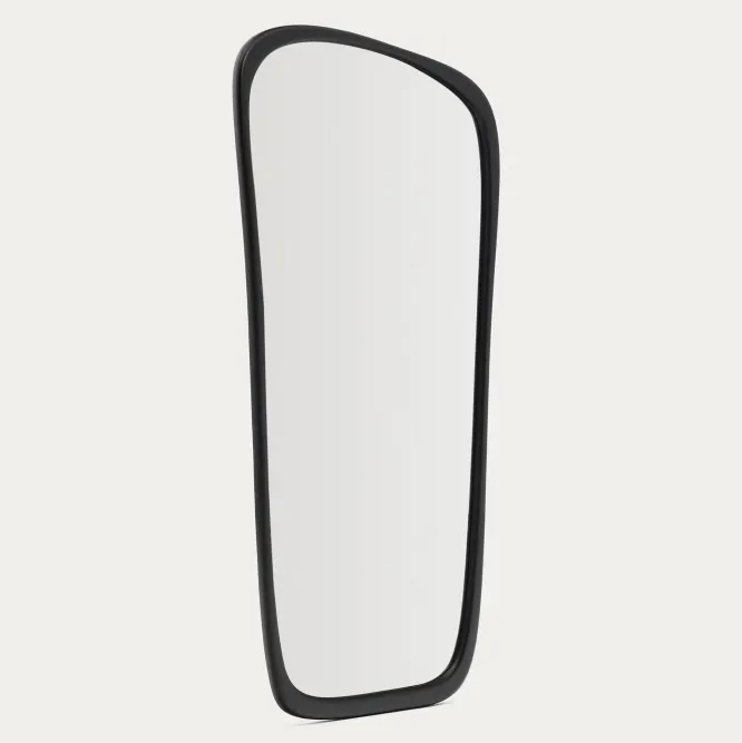 Lustro Ścienne Alura 192 Cm Czarne Kave Home