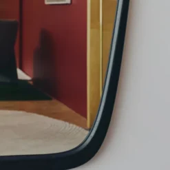 Lustro Ścienne Alura 192 Cm Czarne Kave Home