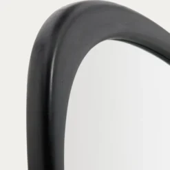 Lustro Ścienne Alura 47 Cm Czarne Kave Home