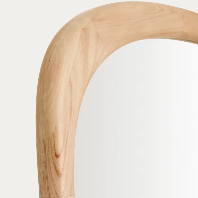 Lustro Ścienne Alura 192 Cm Naturalne Kave Home