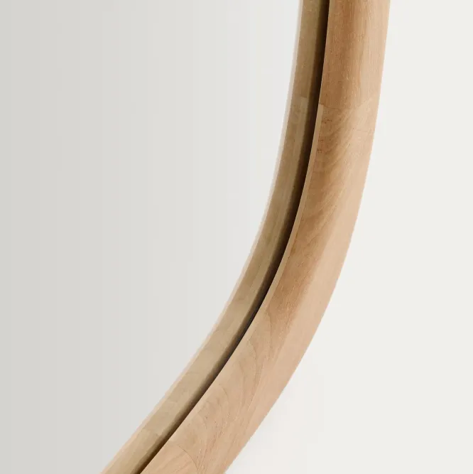 Lustro Ścienne Alura 192 Cm Naturalne Kave Home