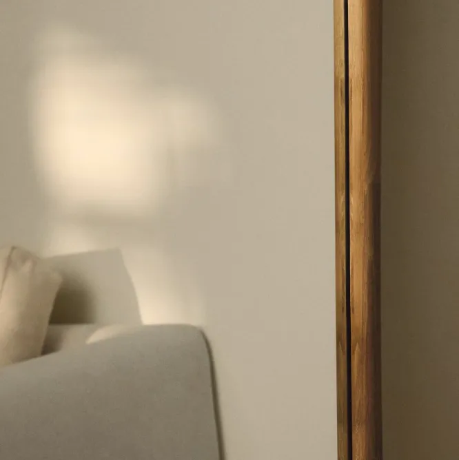 Lustro Ścienne Alura 192 Cm Naturalne Kave Home
