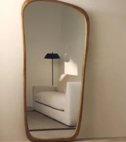 Lustro Ścienne Alura 192 Cm Naturalne Kave Home