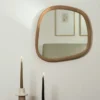Lustro Ścienne Alura 47 Cm Naturalne Kave Home