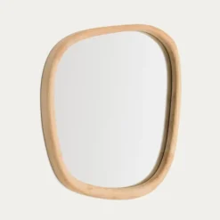 Lustro Ścienne Alura 47 Cm Naturalne Kave Home