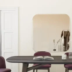 Lustro Ścienne Bevel Cs5139-Q Brąz Calligaris