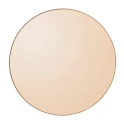 Lustro Ścienne Circum 70 Cm Bursztynowe Aytm