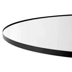 Lustro Ścienne Circum 110 Cm Czarne Aytm