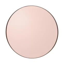 Lustro Ścienne Circum 70 Cm Różowe Aytm