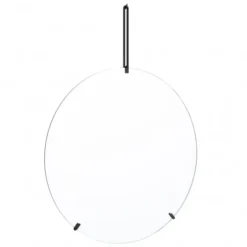 Lustro Ścienne 70 Cm Czarne Moebe